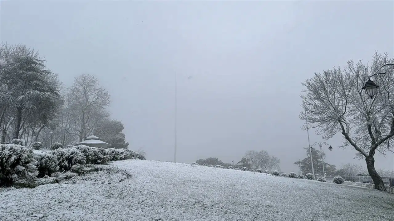 İstanbul'da kar yağışı başladı 6