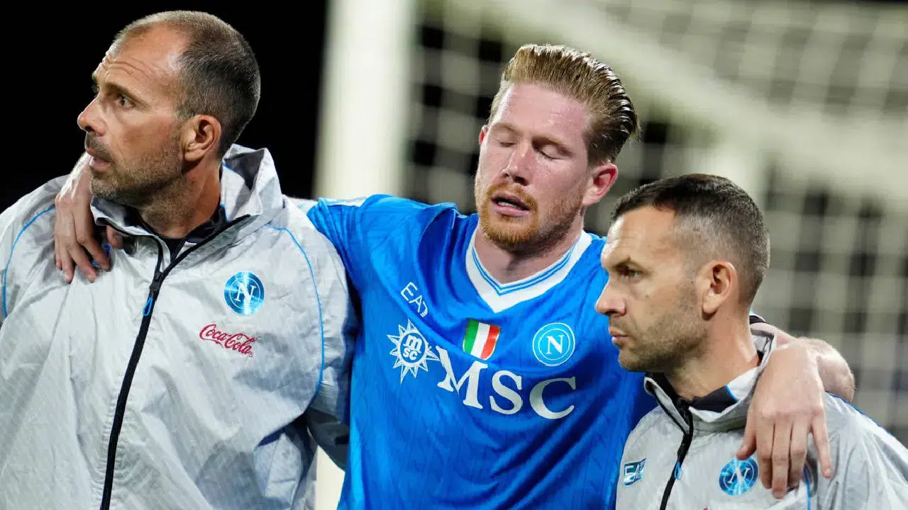 Napoli’de Kevin De Bruyne’den kötü haber: Uzun süre yok