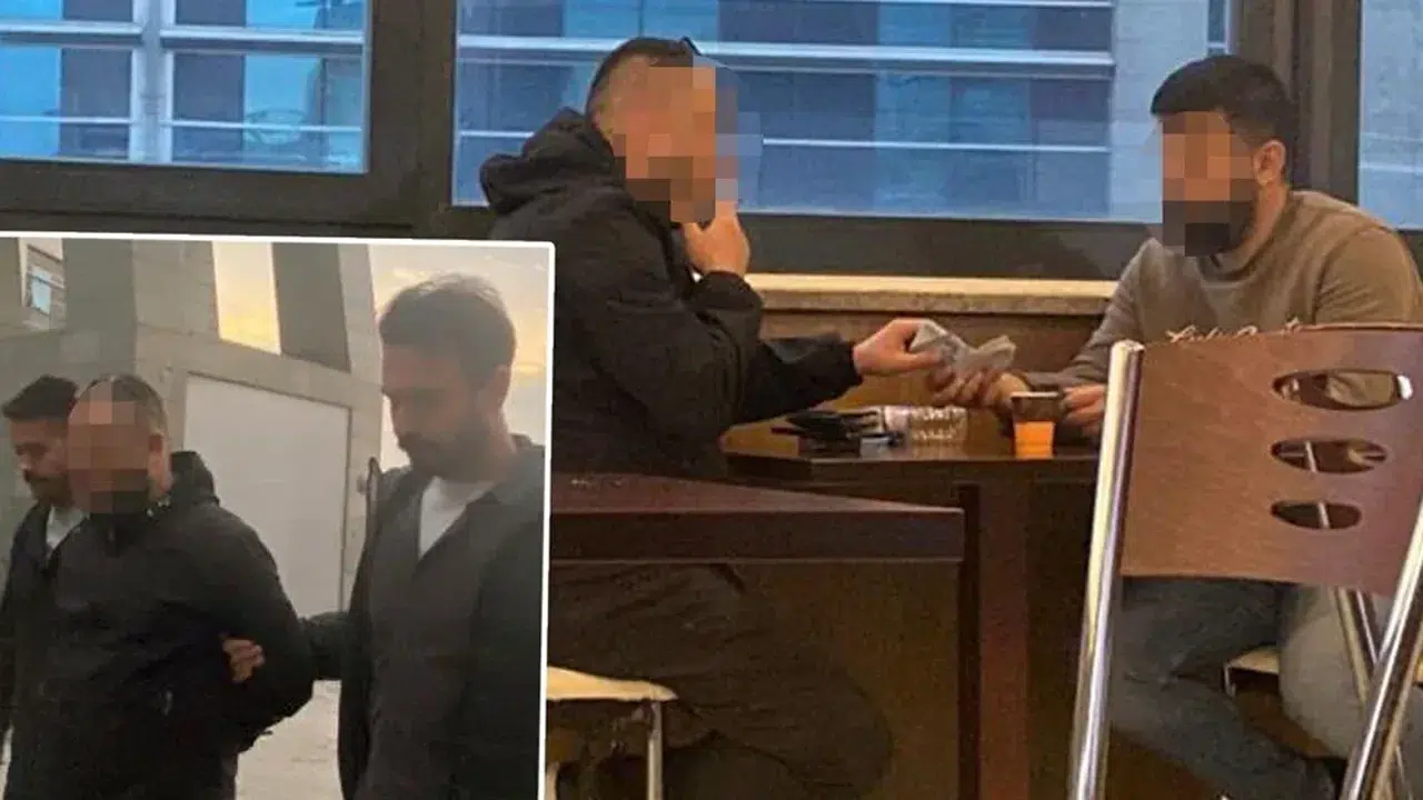 Anadolu Adliyesi'nde polis, para alan avukata suç üstü yaptı!