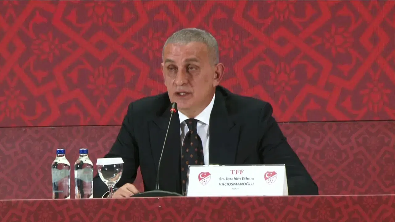 TFF Başkanı Hacıosmanoğlu: "Profesyonel liglerde 571 aktif hakemin 371'inin bahis hesabı var"