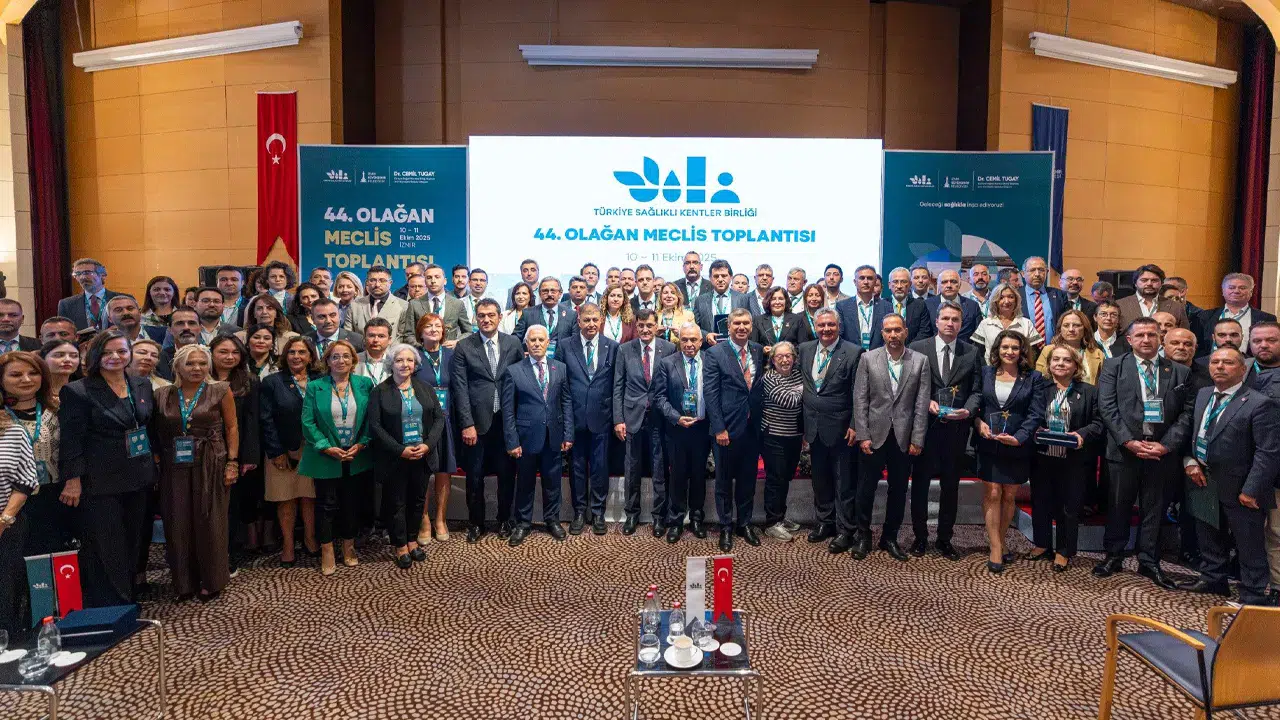 Türkiye Sağlıklı Kentler Birliği 44. Olağan Meclisi İzmir’de toplandı