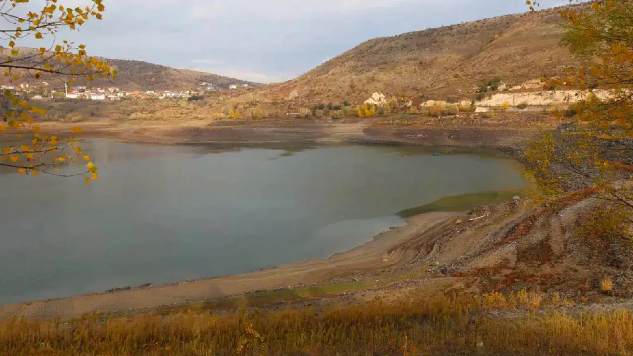 Çankırı susuz kaldı: Güldürcek Barajı tarihin en düşük seviyesinde