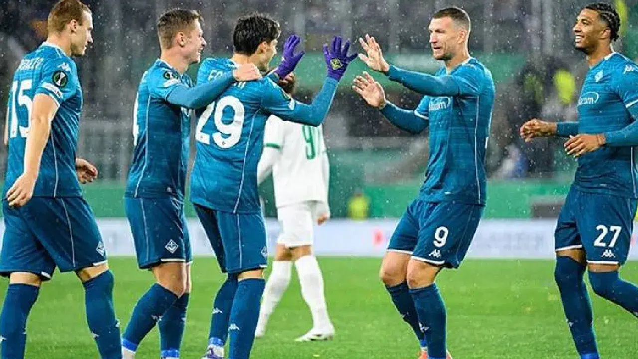 Dzeko, UEFA Konferans Ligi’nde tarihe geçti