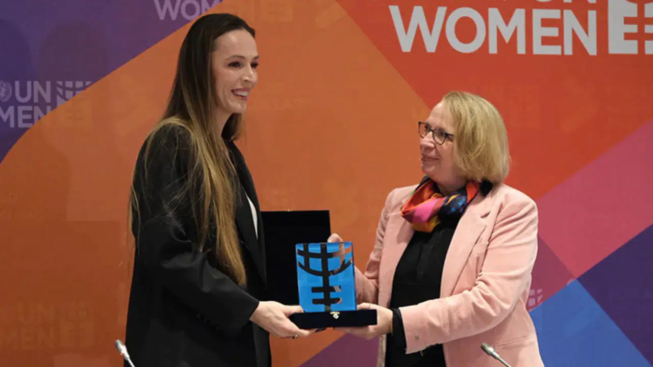 Milli voleybolcu Eda Erdem, Birleşmiş Milletler İyi Niyet Elçisi seçildi