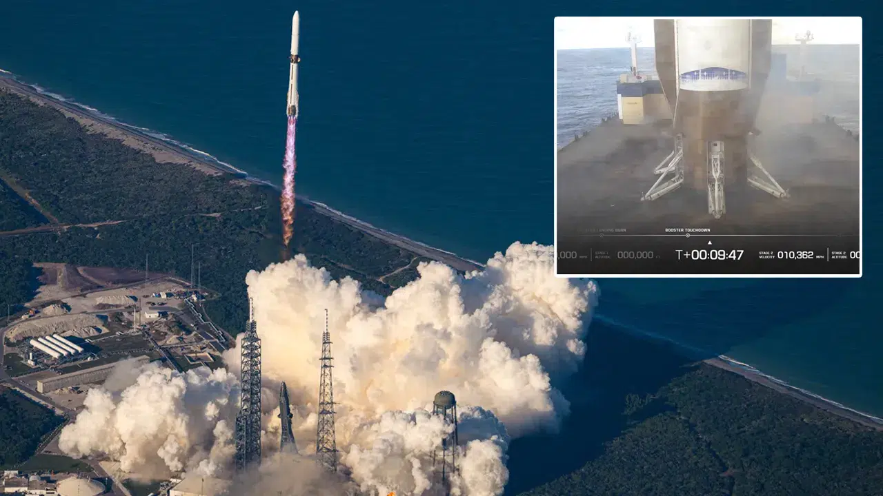 Uzay yarışı kızışıyor: Blue Origin'in roketi dünyaya başarılı iniş yaptı