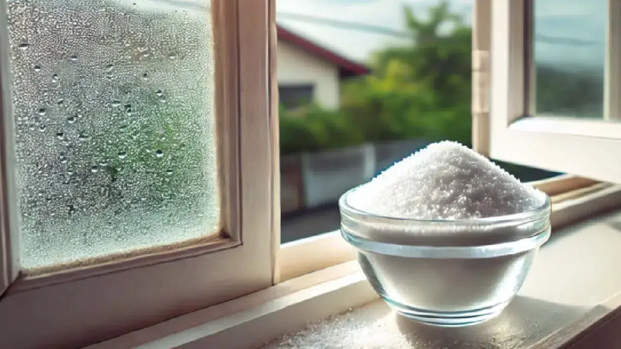 Pencere kenarına tuz koyun, kışın sorunlarını bitirin