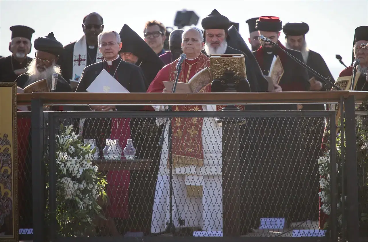 Papa 14. Leo İznik’te batık bazilikayı ziyaret etti