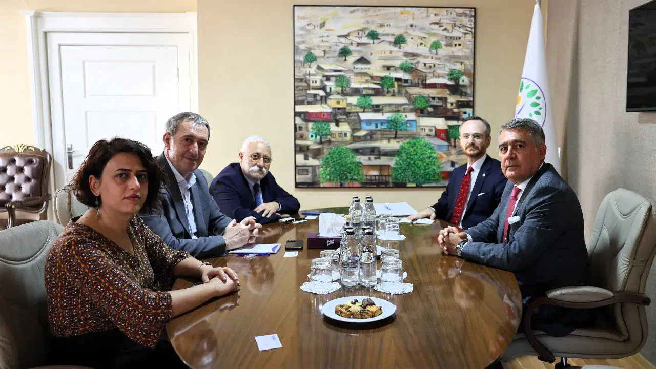 TÜSİAD'dan DEM Parti Eş Genel Başkanı Bakırhan'a ziyaret