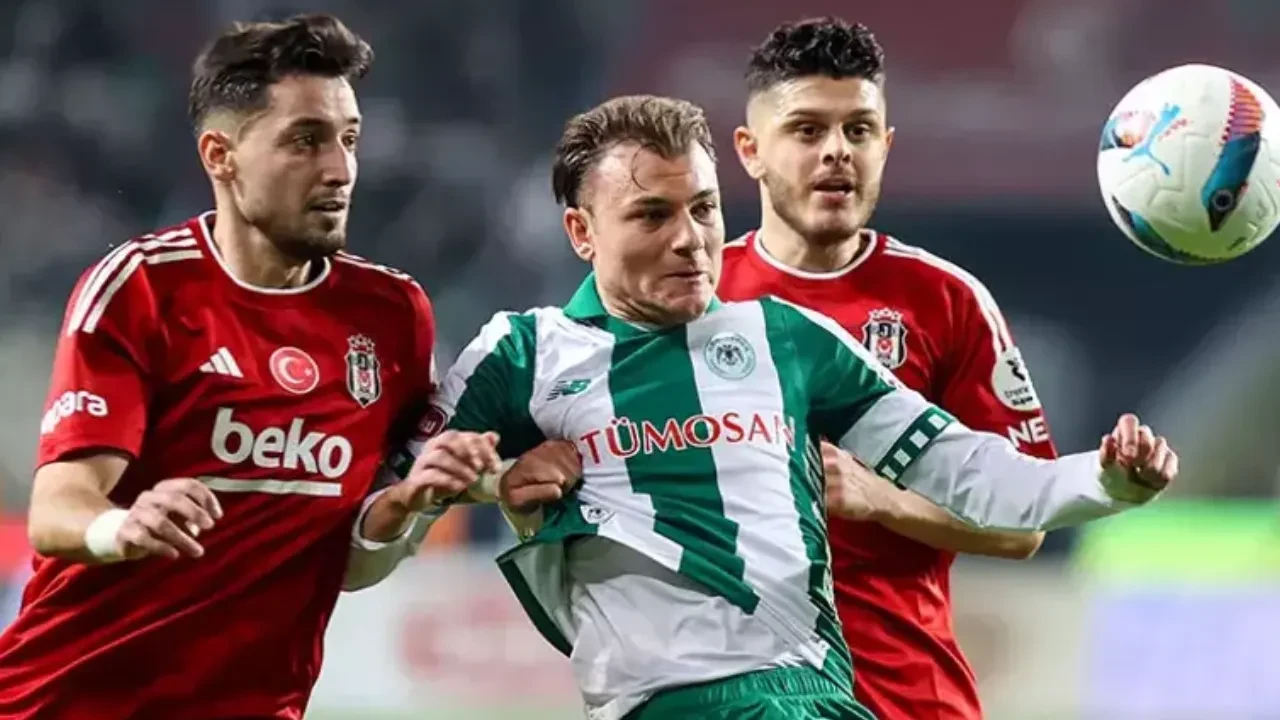 Maç sonucu: Konyaspor 1-0 Beşiktaş