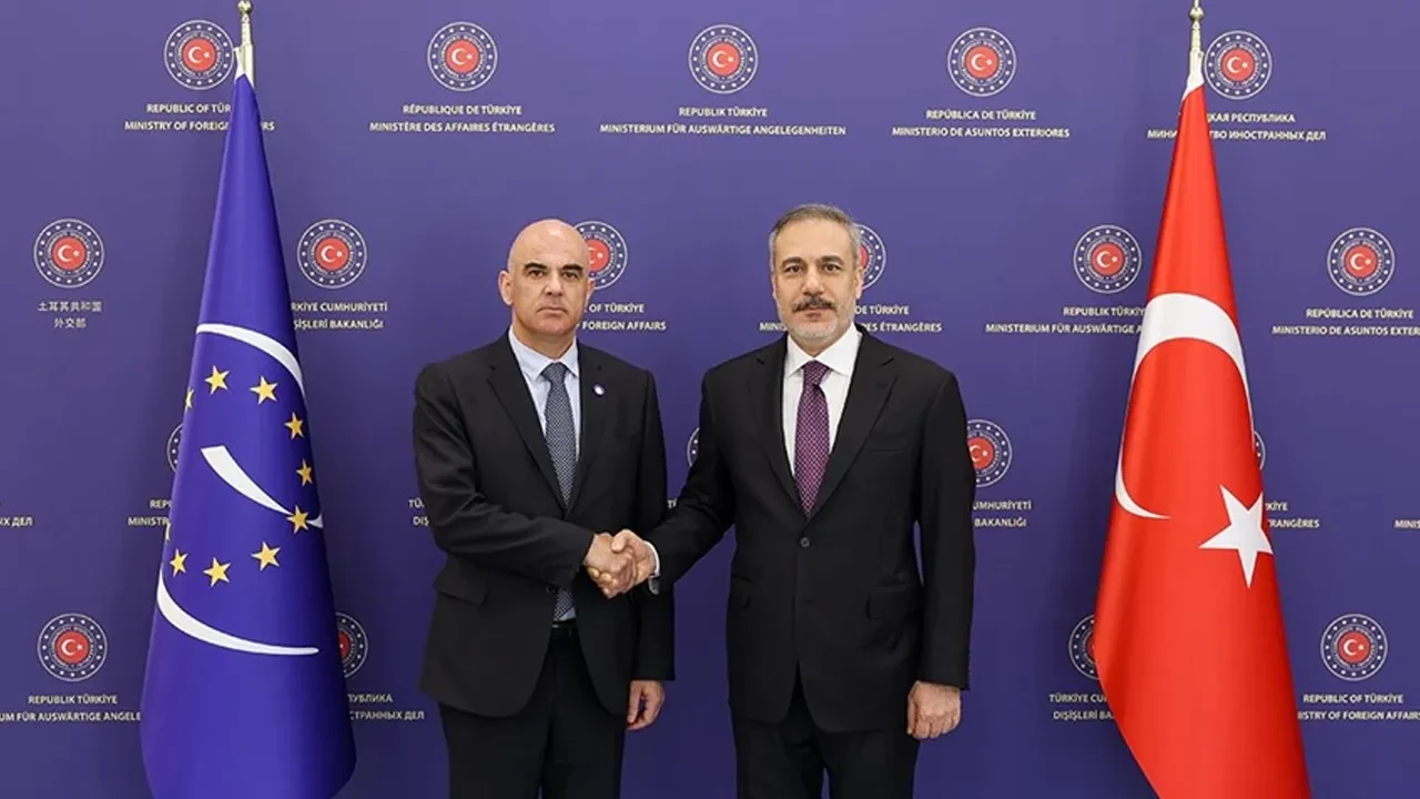 Hakan Fidan, Avrupa Konseyi Genel Sekreteri Berset ile görüştü