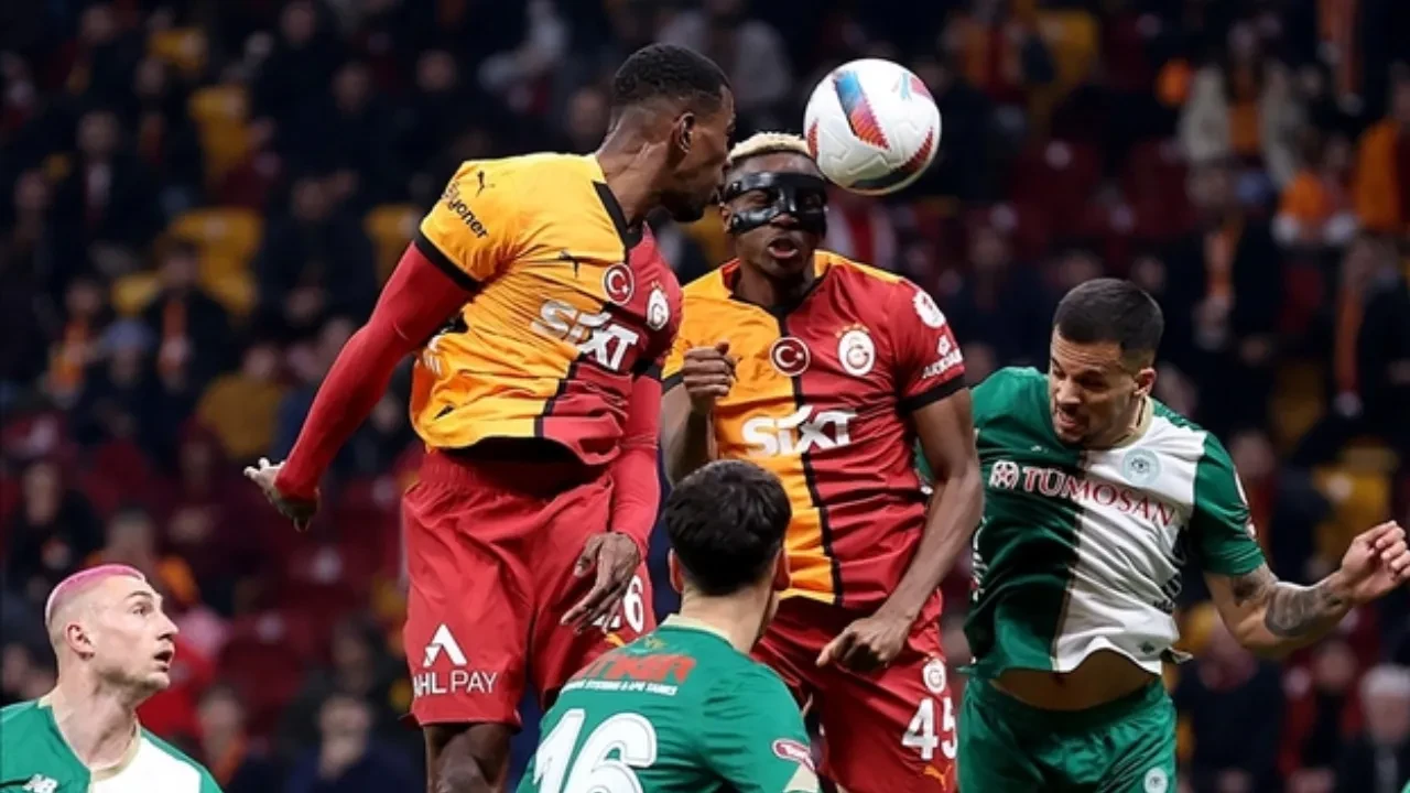 Galatasaray'ın Ziraat Türkiye Kupası'nda Konyaspor karşısındaki ilk 11'i belli oldu