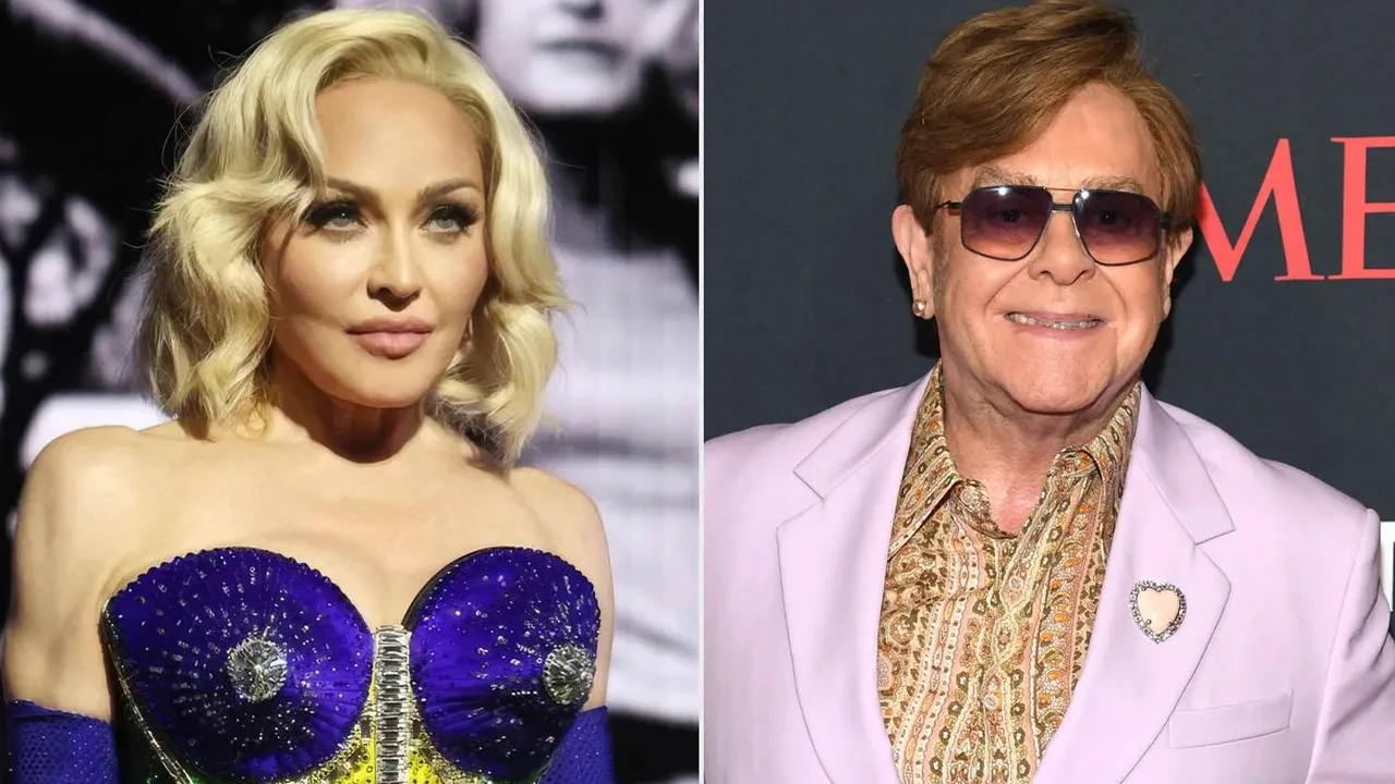 Madonna ve Elton John yıllar süren küslüklerini sonlandırdı