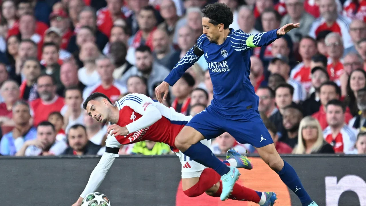 PSG, Şampiyonlar Ligi yarı final ilk maçında Arsenal'i 1-0 mağlup etti