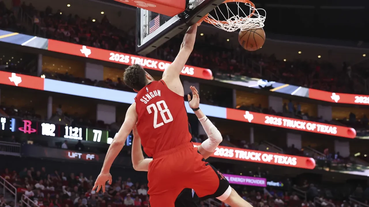 Alperen Şengün'ün double-double performansı, Houston Rockets'ı galibiyete taşıdı