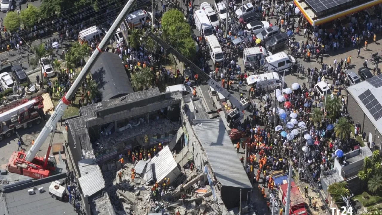 Dominik Cumhuriyeti'nde eğlence mekanının çökmesi sonucu ölü sayısı 79'a yükseldi