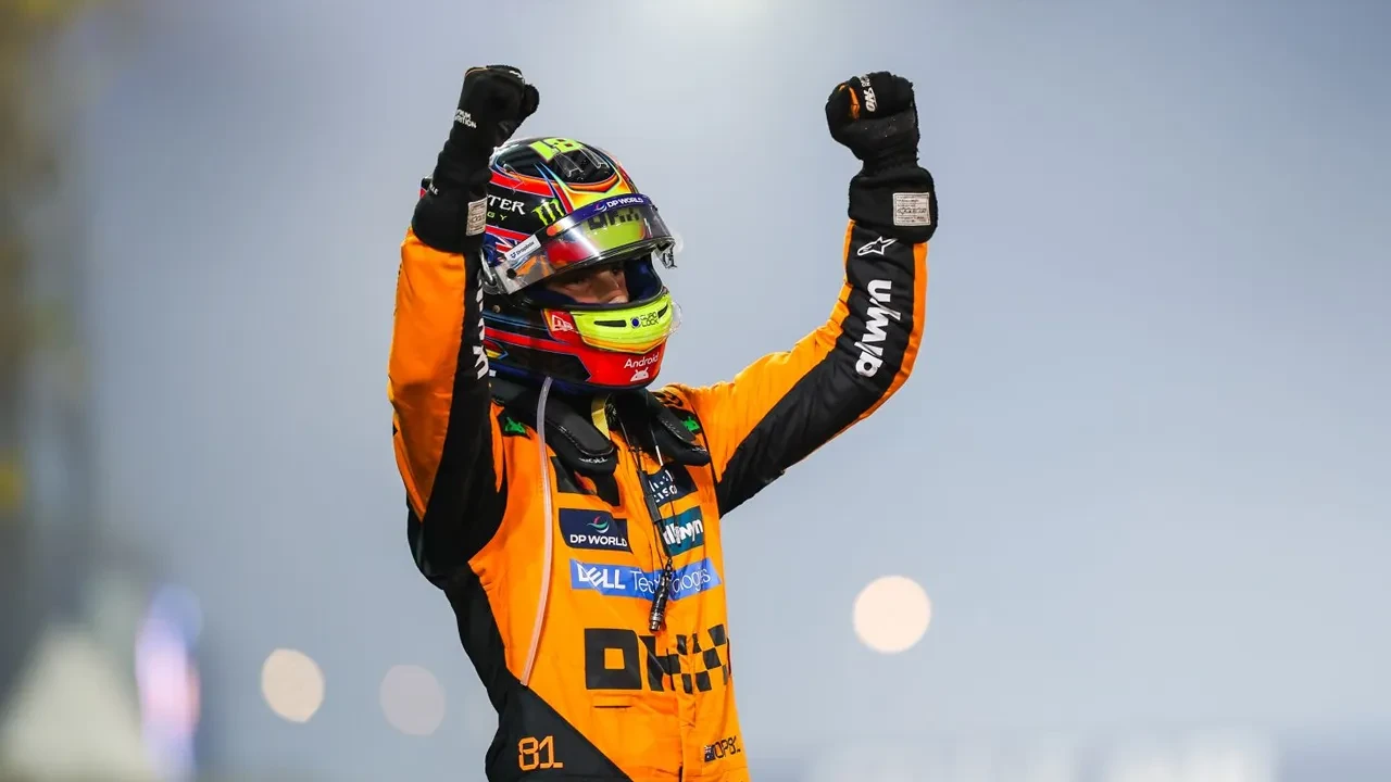 Oscar Piastri Bahreyn Grand Prix'sini kazanarak sezonun ilk zaferini aldı