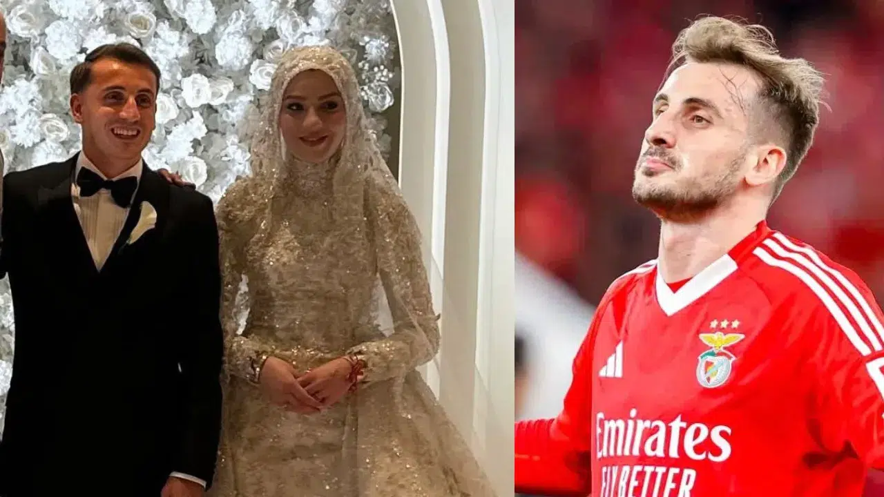 Kerem Aktürkoğlu, Ceren Azak ile evlendi