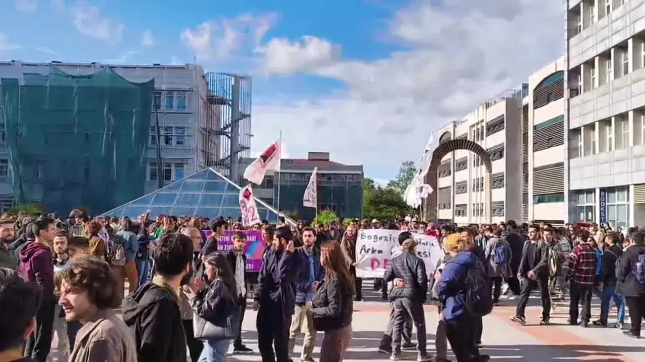 Boğaziçi’nde Nureddin Yıldız protestosuyla tutuklanan 5 öğrenciye tahliye kararı