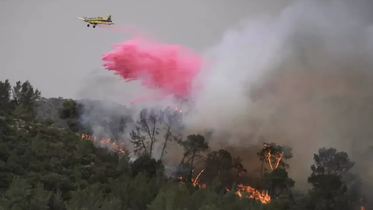 Avrupa’dan İsrail’e yangın söndürme desteği
