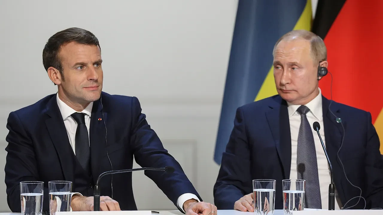 Macron, Putin'in Ukrayna'da için ateşkes talebine yanıt vermemesine tepkili!
