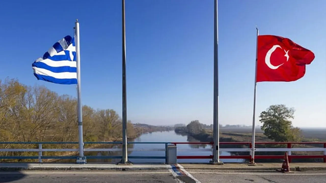 Türk ve Yunan generaller, Yunanistan'ın Kumçiftliği kentindeki karargahta buluştular