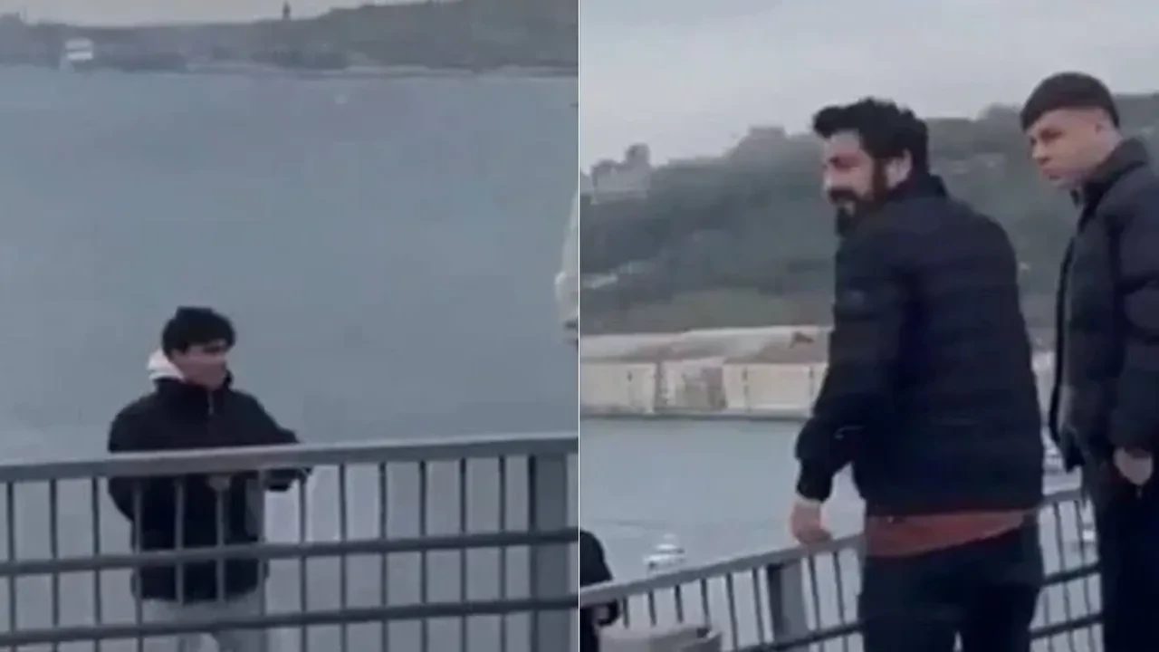 İstanbul Boğaz Köprüsü'ndeki intihar girişimini Mahsun Karaca engelledi