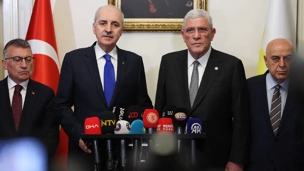 Numan Kurtulmuş’tan İYİ Parti’ye ziyaret: Terörsüz Türkiye vurgusu