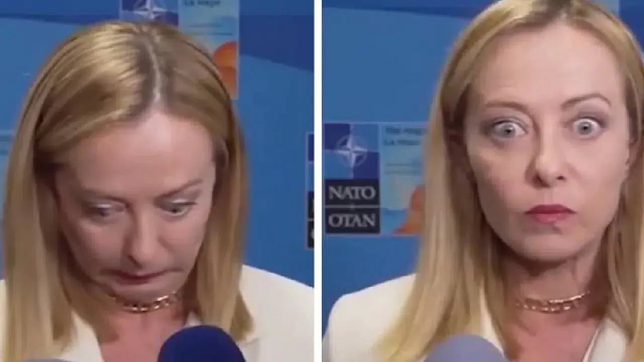 NATO zirvesine Meloni’nin mimikleri damga vurdu
