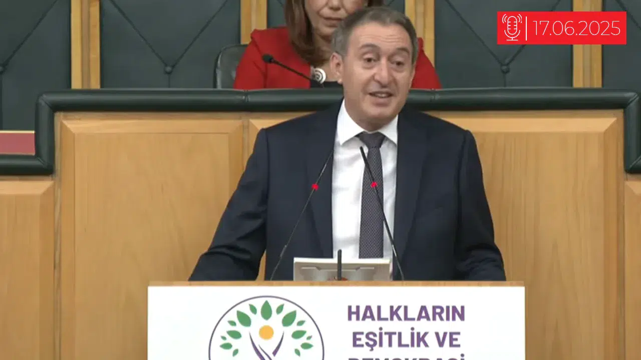 Tuncer Bakırhan'dan barış vurgusu: "İmralı’nın yolları açılmalı"