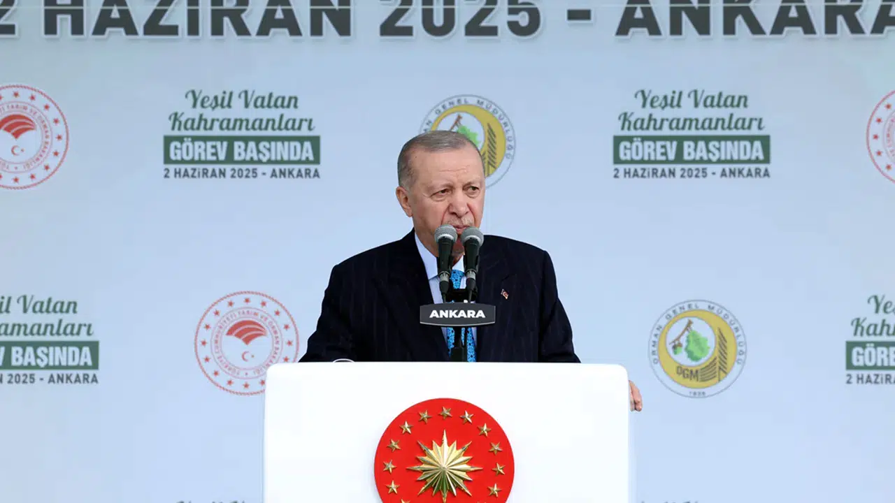 Cumhurbaşkanı Erdoğan: Artan sıcaklıklar orman varlığımızı tehdit ediyor