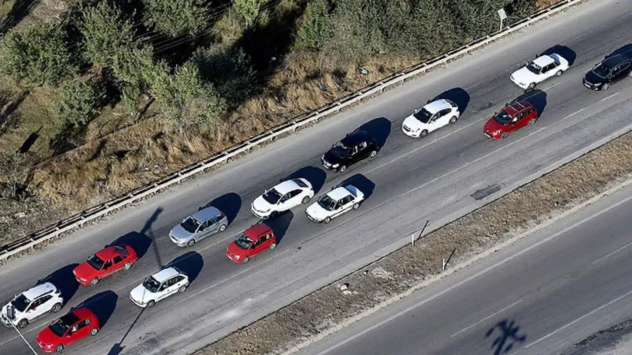 Trafikte havadan denetim: 6 ayda 468 bin sürücüye ceza