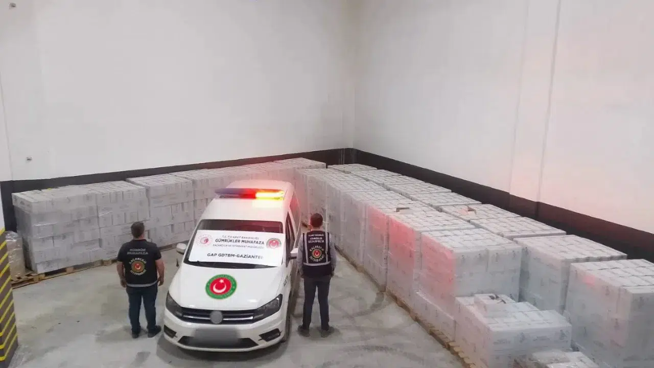 Bakanlık, binlerce şişe içkiye el koydu