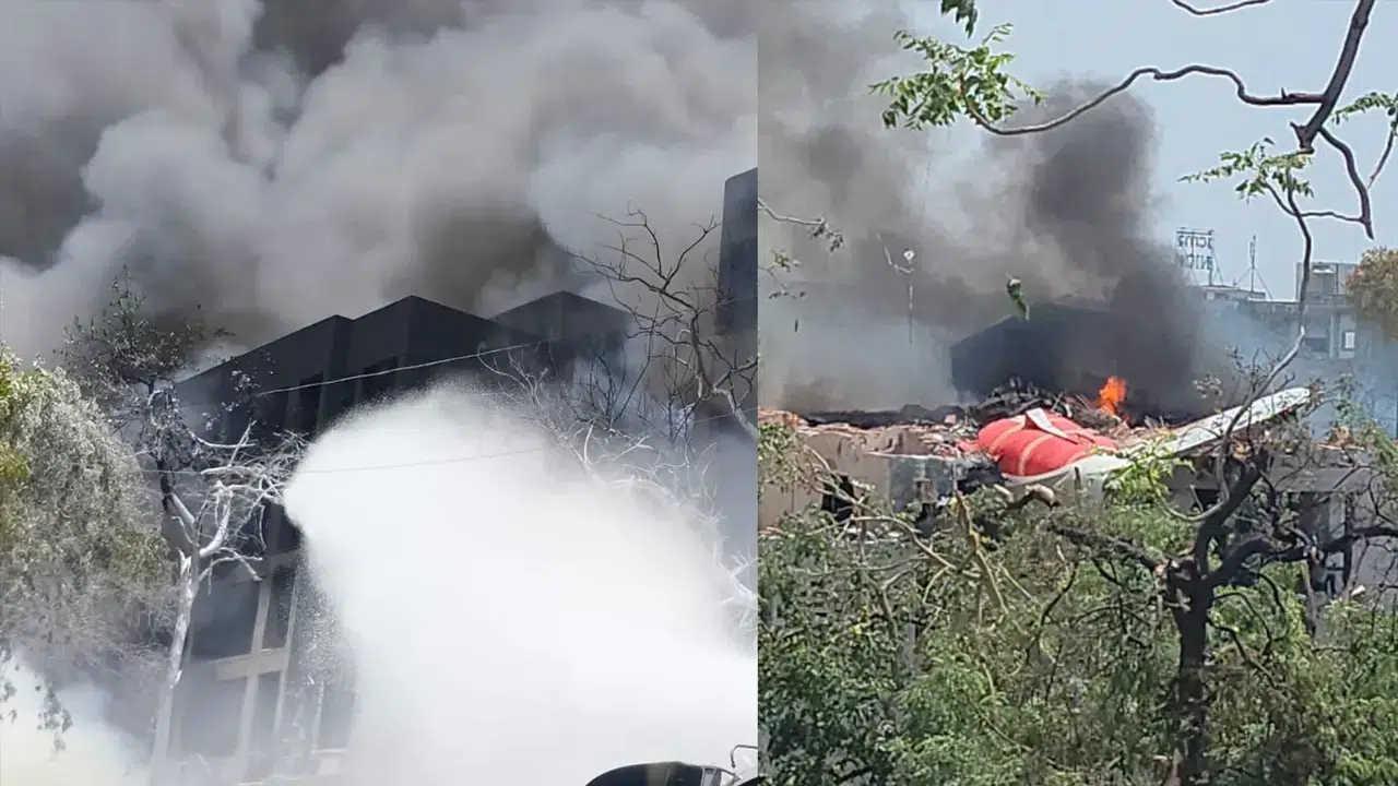 Hindistan'da 242 kişiyi taşıyan yolcu uçağı düştü!