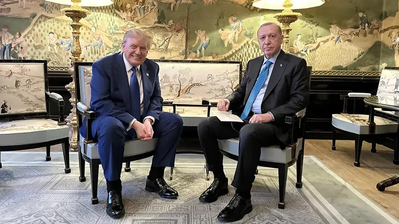 Erdoğan ve Trump, NATO Zirvesi’nde bir araya geldi