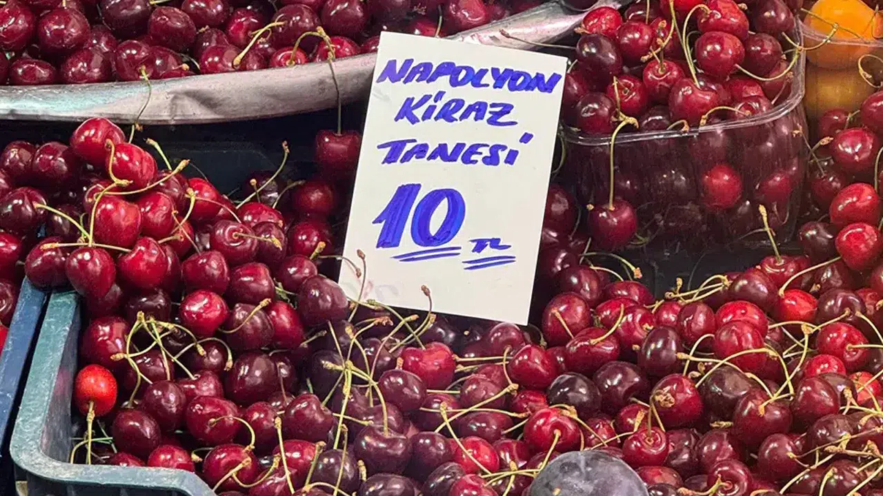 Eskişehir’de kirazın tanesi 10 liradan satışa çıktı
