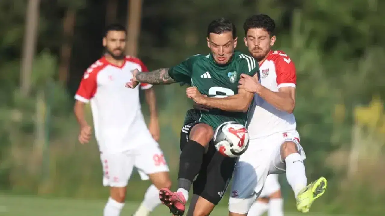 Kocaelispor, yayladaki son hazırlık maçında Sivasspor’u 2-1 mağlup etti