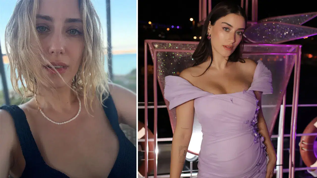 Hazal Kaya yaz tatiline sarı saçlarıyla damga vurdu: “Sarışınlar daha çok eğleniyor dediler”