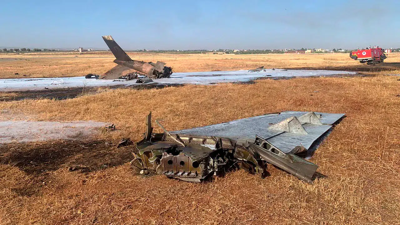 Fas'ta askeri uçağın düşmesi sonucunda iki asker öldü