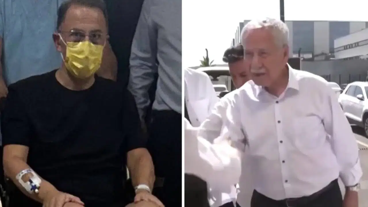 Bülent Arınç’tan Mehmet Murat Çalık’a ziyaret: “Tutuksuz yargılama esas olmalı”