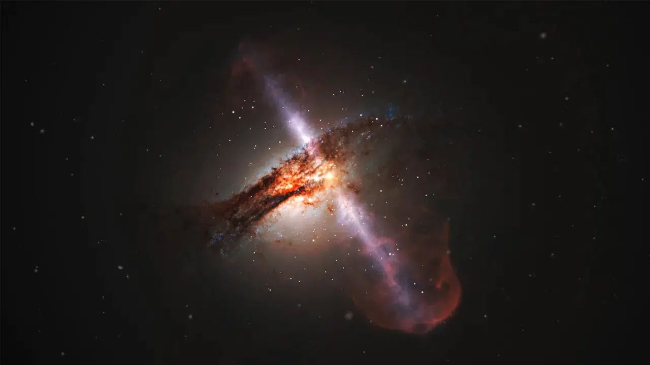 Sonsuzluk Galaksisi’nde yeni doğmuş süper kütleli kara delik keşfedildi