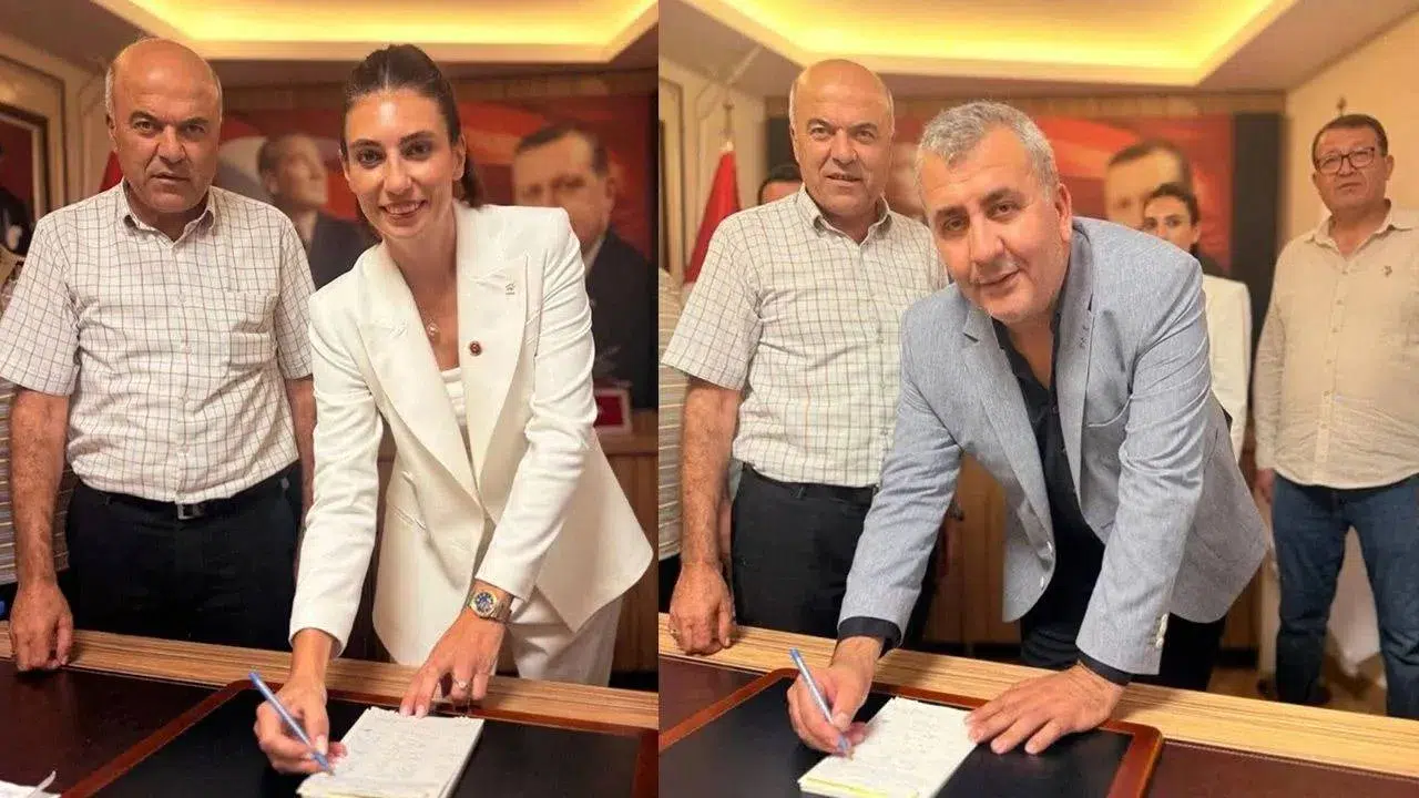 Söke’de iki CHP’li meclis üyesi AK Parti’ye katıldı