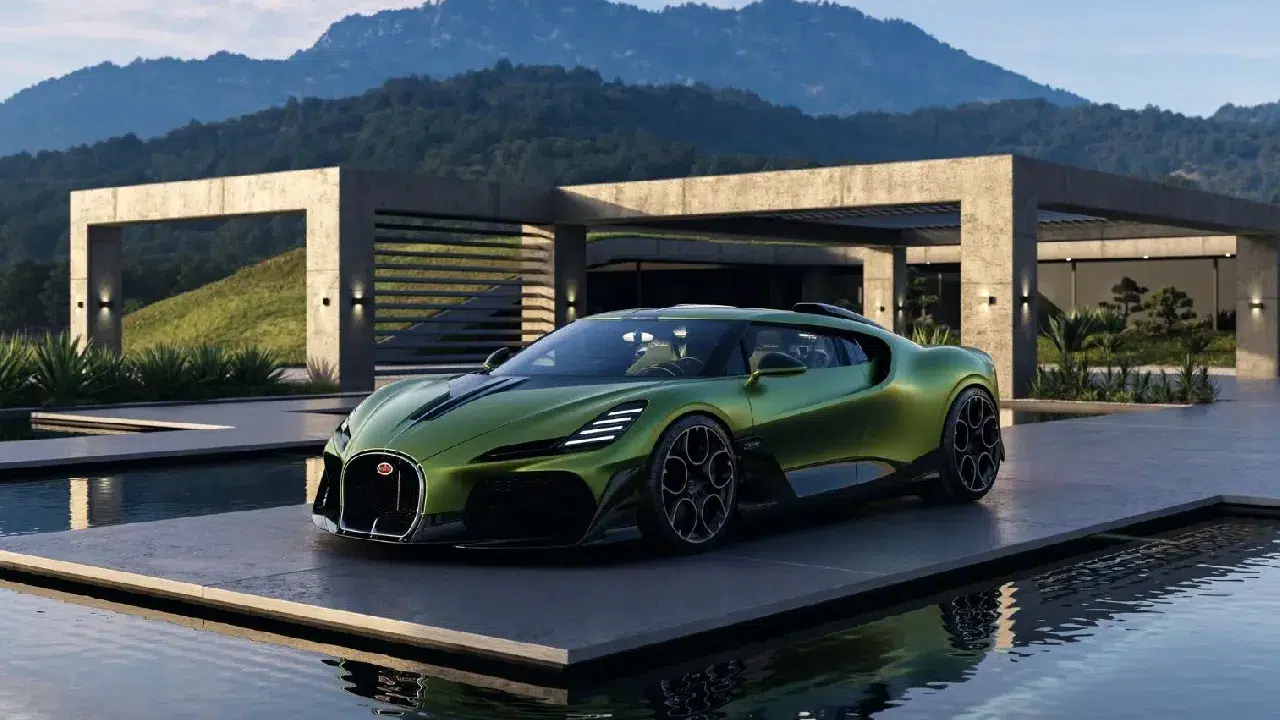 Dünyada sadece bir tane var: 30 milyon dolarlık Bugatti Brouillard tanıtıldı