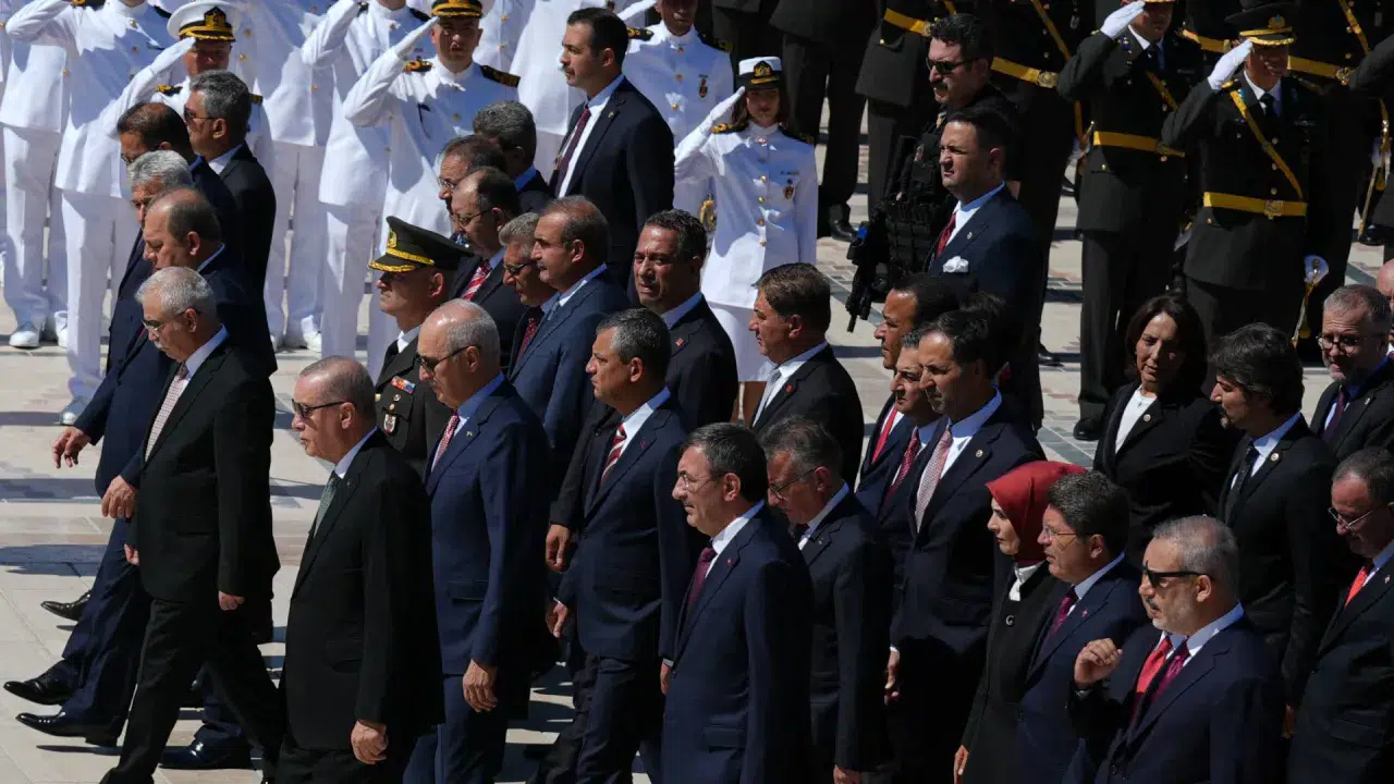Cumhurbaşkanı Erdoğan ve devlet erkanı, 30 Ağustos’ta Anıtkabir’de Büyük Zafer’i andı
