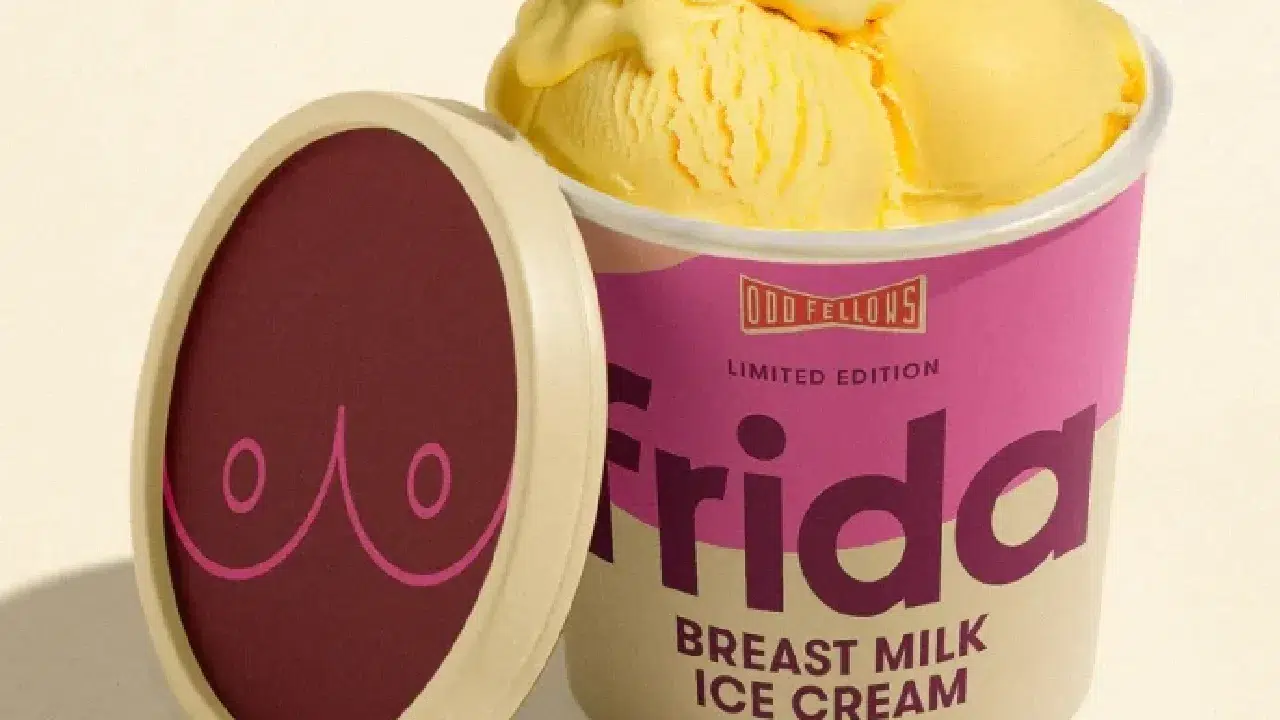 Anne sütü tadında dondurma: Frida'nın yeni ürünü tepki çekti