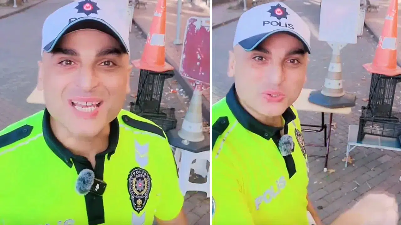 Trabzonlu trafik polisi Serkan Durmuş’a sosyal medya videoları nedeniyle ceza