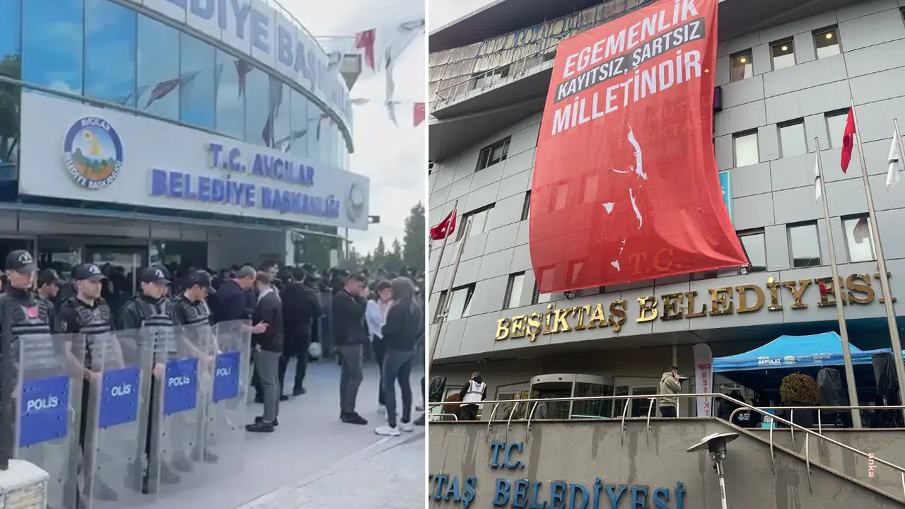 Avcılar ve Beşiktaş Belediyesi'ne operasyon: Çok sayıda kişi gözaltına alındı!