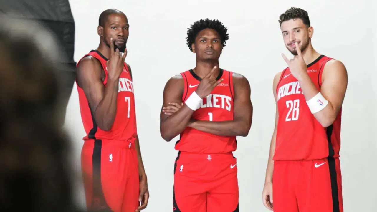 Kevin Durant'ten Alperen Şengün için övgü dolu sözler: “Kariyerim boyunca işini çok iyi yapan uzunlarla oynadım, Ama Alpi farklı"