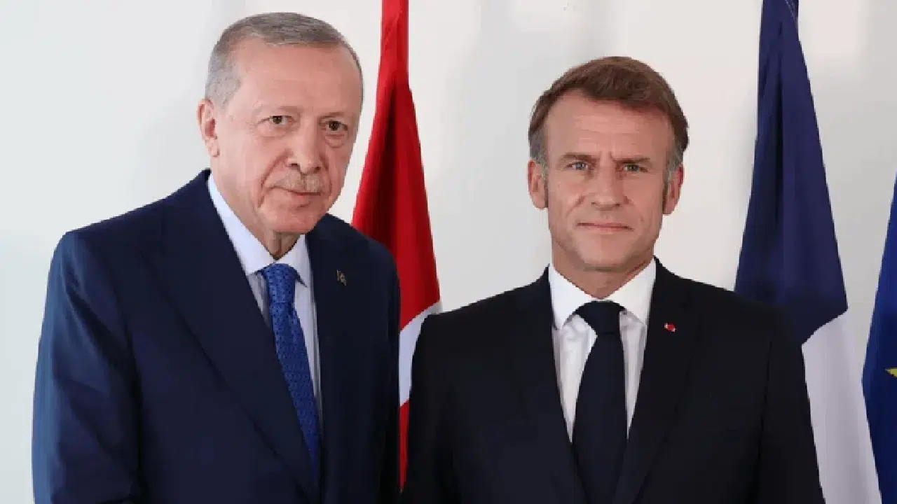 Erdoğan, BM’de Macron ile görüştü