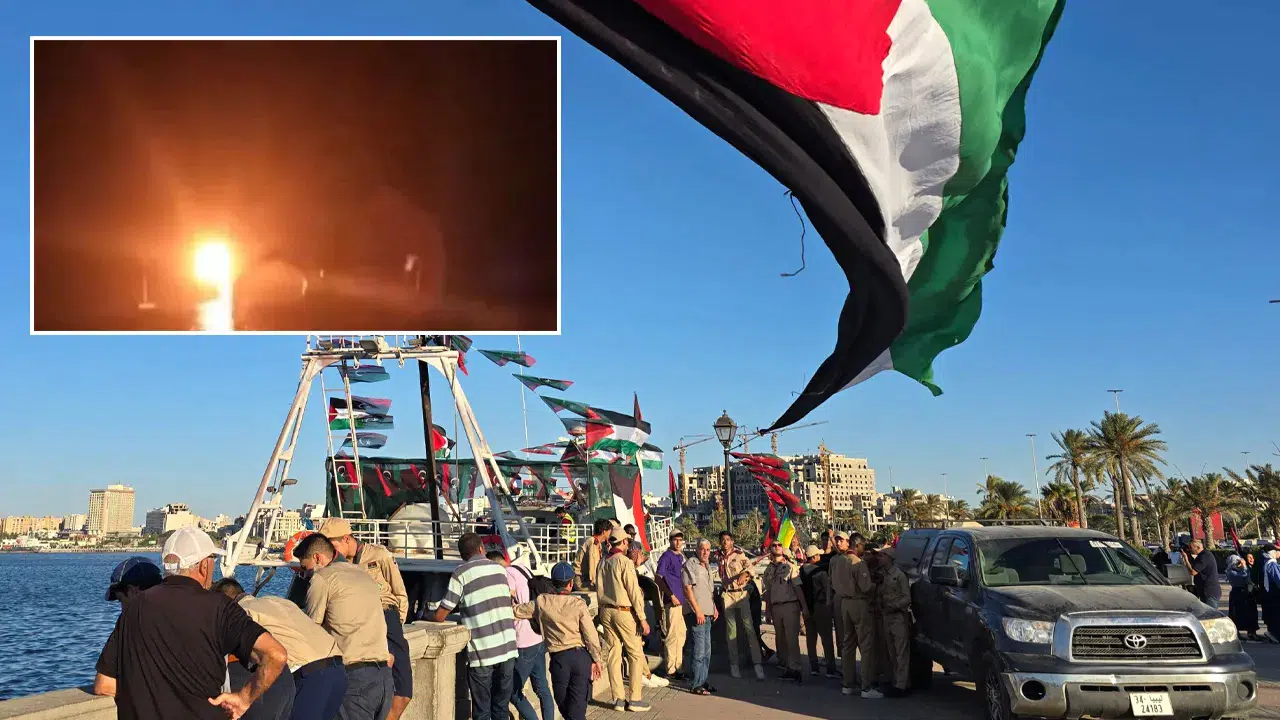 Küresel Sumud Filosu’na Yunanistan açıklarında şüpheli İHA saldırısı