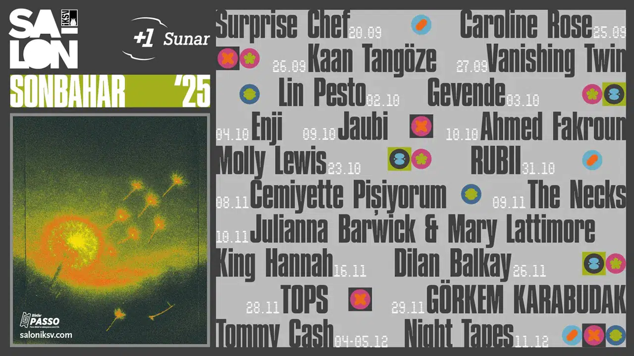 Salon İKSV'nin sonbahar programına yeni isimler dahil oldu